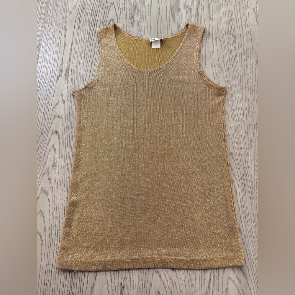 Vintage Styleworks Gold Tank Size M